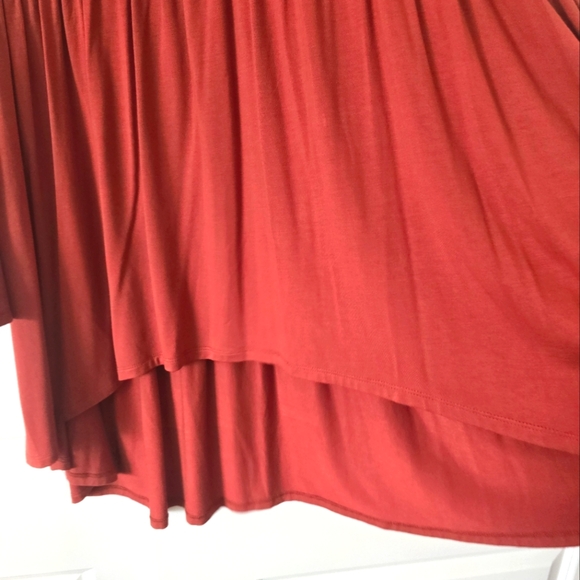 NWT Torrid Rust Boho Top Size 3x - Picture 5 of 6
